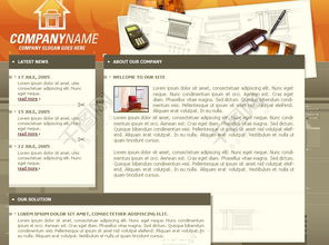 免費(fèi)HTML+CSS網(wǎng)頁(yè)模板下載 信息技術(shù)產(chǎn)品設(shè)計(jì)模板（編號(hào)15050470）
